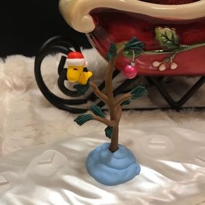 Charlie Brown Hallmark Christmas decoration stand